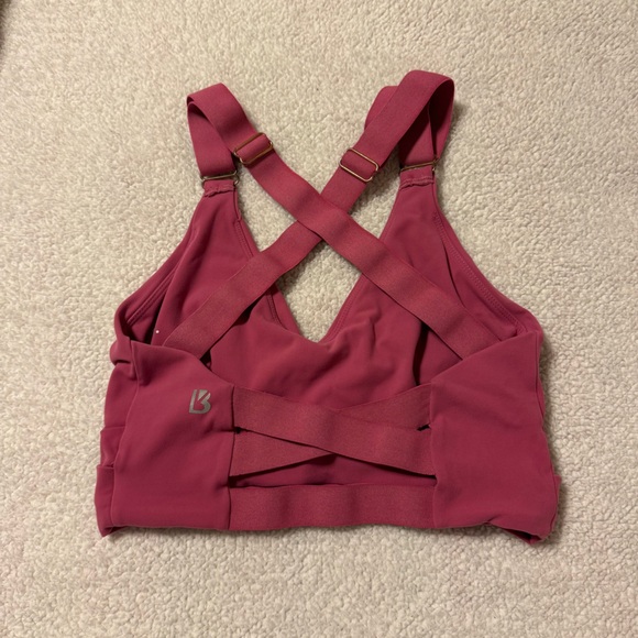 Buffbunny Candy Wrap Sports Bra in Sugar Plum Pink Purple - Picture 5 of 10